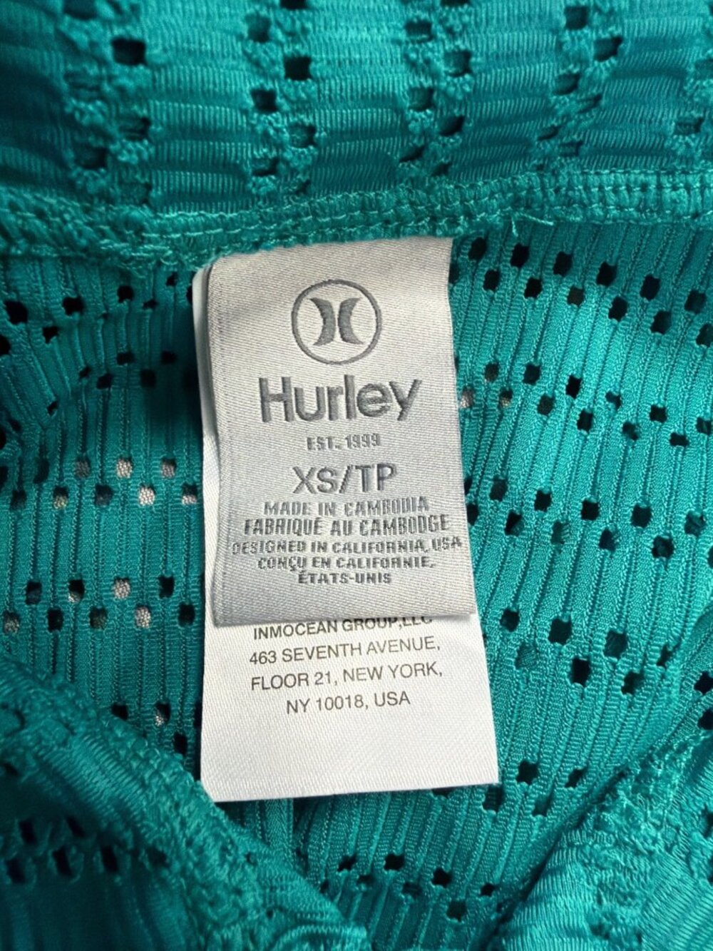 Hurley Womens Teal Button-Up Shirt & Elastic Waist PantsSet Sz XS Set - Picture 8 of 10